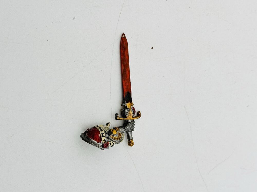 Warhammer 40K Metal Grey Knight Terminator Nemesis Force Sword Painted VG Cond
